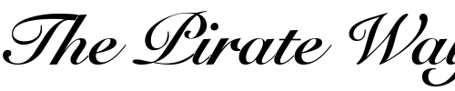 Font : SnellboundDB-Bold Custom Text : The Pirate Way Test your own text here Click to download or to view this font on a tshirt that can be custom printed in Bali