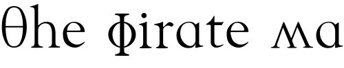 Font : Sondout Custom Text : The Pirate Way Test your own text here Click to download or to view this font on a tshirt that can be custom printed in Bali