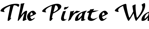 Font : SonyannaScriptSSi-Bold Custom Text : The Pirate Way Test your own text here Click to download or to view this font on a tshirt that can be custom printed in Bali