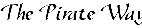 Font : SonyannaScriptSSi-Regular Custom Text : The Pirate Way Test your own text here Click to download or to view this font on a tshirt that can be custom printed in Bali