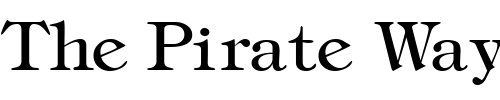 Font : SophisticateLightSSK Custom Text : The Pirate Way Test your own text here Click to download or to view this font on a tshirt that can be custom printed in Bali