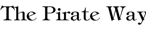 Font : SophisticateLightSSK-Regular Custom Text : The Pirate Way Test your own text here Click to download or to view this font on a tshirt that can be custom printed in Bali