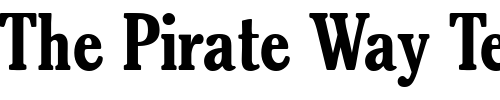 Font : SorbetCondensed-Bold Custom Text : The Pirate Way Test your own text here Click to download or to view this font on a tshirt that can be custom printed in Bali