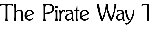 Font : SoulLightDB-Normal Custom Text : The Pirate Way Test your own text here Click to download or to view this font on a tshirt that can be custom printed in Bali