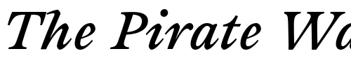 Font : Sovereign-DemiBoldItalic Custom Text : The Pirate Way Test your own text here Click to download or to view this font on a tshirt that can be custom printed in Bali