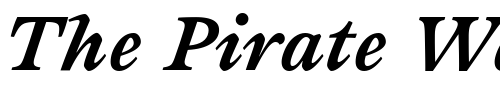 Font : Sovereign-ExtraBoldItalic Custom Text : The Pirate Way Test your own text here Click to download or to view this font on a tshirt that can be custom printed in Bali