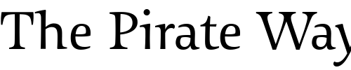 Font : Sovereign-Regular Custom Text : The Pirate Way Test your own text here Click to download or to view this font on a tshirt that can be custom printed in Bali