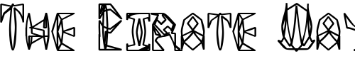 Font : Space-Gimboid Custom Text : The Pirate Way Test your own text here Click to download or to view this font on a tshirt that can be custom printed in Bali