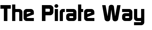 Font : Space-Gothic Custom Text : The Pirate Way Test your own text here Click to download or to view this font on a tshirt that can be custom printed in Bali