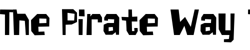 Font : SpaceCowboy Custom Text : The Pirate Way Test your own text here Click to download or to view this font on a tshirt that can be custom printed in Bali