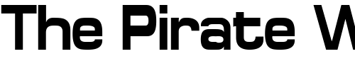 Font : SpaceOutBoldCondensed Custom Text : The Pirate Way Test your own text here Click to download or to view this font on a tshirt that can be custom printed in Bali