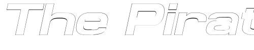 Font : SpaceOutBoldOutline-Italic Custom Text : The Pirate Way Test your own text here Click to download or to view this font on a tshirt that can be custom printed in Bali