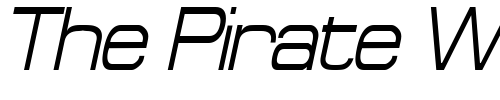 Font : SpaceOutCondensed-Italic Custom Text : The Pirate Way Test your own text here Click to download or to view this font on a tshirt that can be custom printed in Bali