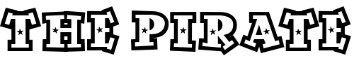 Font : SpaceOutOpen Custom Text : The Pirate Way Test your own text here Click to download or to view this font on a tshirt that can be custom printed in Bali