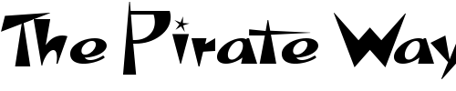 Font : SpacePatrol Custom Text : The Pirate Way Test your own text here Click to download or to view this font on a tshirt that can be custom printed in Bali