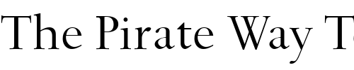Font : Spectrum-MT Custom Text : The Pirate Way Test your own text here Click to download or to view this font on a tshirt that can be custom printed in Bali