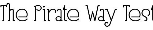 Font : SpeedballNo3NF Custom Text : The Pirate Way Test your own text here Click to download or to view this font on a tshirt that can be custom printed in Bali