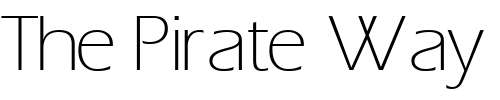 Font : SpeedoLightSSK-Regular Custom Text : The Pirate Way Test your own text here Click to download or to view this font on a tshirt that can be custom printed in Bali