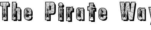 Font : Spiderman Custom Text : The Pirate Way Test your own text here Click to download or to view this font on a tshirt that can be custom printed in Bali