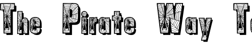 Font : Spiders Custom Text : The Pirate Way Test your own text here Click to download or to view this font on a tshirt that can be custom printed in Bali