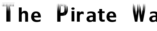 Font : SpikedTop Custom Text : The Pirate Way Test your own text here Click to download or to view this font on a tshirt that can be custom printed in Bali