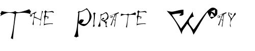 Font : SpitCurl Custom Text : The Pirate Way Test your own text here Click to download or to view this font on a tshirt that can be custom printed in Bali