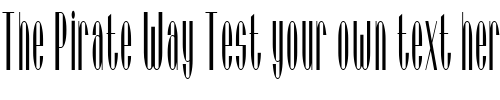 Font : SpitbolSSK-Regular Custom Text : The Pirate Way Test your own text here Click to download or to view this font on a tshirt that can be custom printed in Bali
