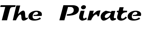Font : Splash-Regular Custom Text : The Pirate Way Test your own text here Click to download or to view this font on a tshirt that can be custom printed in Bali