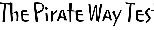 Font : SplintHmk Custom Text : The Pirate Way Test your own text here Click to download or to view this font on a tshirt that can be custom printed in Bali
