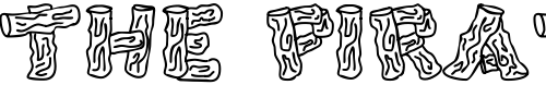 Font : Splinters-JL Custom Text : The Pirate Way Test your own text here Click to download or to view this font on a tshirt that can be custom printed in Bali