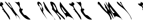 Font : SpookWind Custom Text : The Pirate Way Test your own text here Click to download or to view this font on a tshirt that can be custom printed in Bali