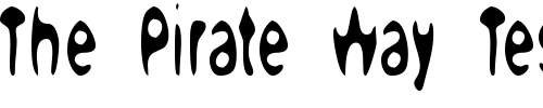 Font : Spooknic Custom Text : The Pirate Way Test your own text here Click to download or to view this font on a tshirt that can be custom printed in Bali