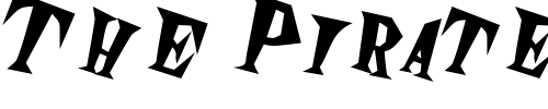 Font : Spunk-BoldItalic Custom Text : The Pirate Way Test your own text here Click to download or to view this font on a tshirt that can be custom printed in Bali