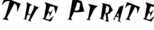 Font : Spunk-Italic Custom Text : The Pirate Way Test your own text here Click to download or to view this font on a tshirt that can be custom printed in Bali