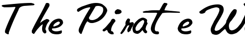 Font : Standard-Regular Custom Text : The Pirate Way Test your own text here Click to download or to view this font on a tshirt that can be custom printed in Bali