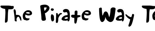Font : Stanton-ICG Custom Text : The Pirate Way Test your own text here Click to download or to view this font on a tshirt that can be custom printed in Bali