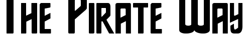 Font : Star-Series Custom Text : The Pirate Way Test your own text here Click to download or to view this font on a tshirt that can be custom printed in Bali