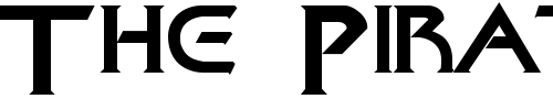 Font : Star-Title-Down Custom Text : The Pirate Way Test your own text here Click to download or to view this font on a tshirt that can be custom printed in Bali