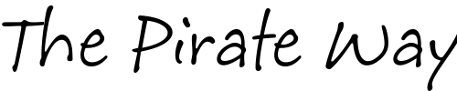 Font : StarbabeHmk Custom Text : The Pirate Way Test your own text here Click to download or to view this font on a tshirt that can be custom printed in Bali