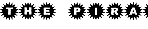 Font : Starbats Custom Text : The Pirate Way Test your own text here Click to download or to view this font on a tshirt that can be custom printed in Bali