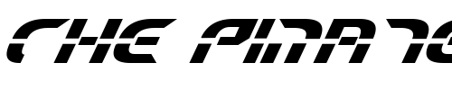 Font : Starfighter-Beta-Bold-Italic Custom Text : The Pirate Way Test your own text here Click to download or to view this font on a tshirt that can be custom printed in Bali