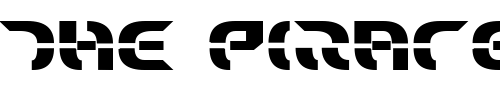 Font : Starfighter-Bold Custom Text : The Pirate Way Test your own text here Click to download or to view this font on a tshirt that can be custom printed in Bali