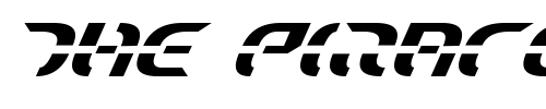 Font : Starfighter-Italic Custom Text : The Pirate Way Test your own text here Click to download or to view this font on a tshirt that can be custom printed in Bali