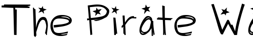 Font : Starry-Night Custom Text : The Pirate Way Test your own text here Click to download or to view this font on a tshirt that can be custom printed in Bali