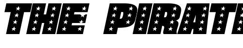 Font : StarsCapsHeavy-Italic Custom Text : The Pirate Way Test your own text here Click to download or to view this font on a tshirt that can be custom printed in Bali