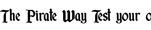 Font : Started-by-a-Mouse Custom Text : The Pirate Way Test your own text here Click to download or to view this font on a tshirt that can be custom printed in Bali