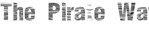Font : Static-Age-Horizontal-Hold Custom Text : The Pirate Way Test your own text here Click to download or to view this font on a tshirt that can be custom printed in Bali
