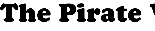 Font : Stave-Black Custom Text : The Pirate Way Test your own text here Click to download or to view this font on a tshirt that can be custom printed in Bali