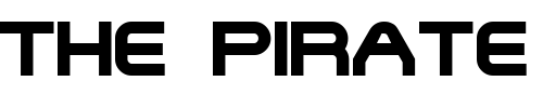 Font : Steel-Regular Custom Text : The Pirate Way Test your own text here Click to download or to view this font on a tshirt that can be custom printed in Bali