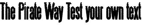 Font : Steelfish-Dots Custom Text : The Pirate Way Test your own text here Click to download or to view this font on a tshirt that can be custom printed in Bali